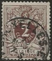 Belgique N°44 (ref.2) - 1869-1888 Lion Couché (Liegender Löwe)