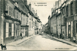 - 58 -NIEVRE-  CORBIGNY - La Grande Rue - Corbigny