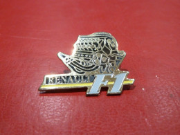 PIN'S " MOTEUR RENAULT EN F1 ". - F1