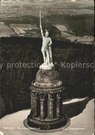 72083933 Hermannsdenkmal Fliegeraufnahme Hermannsdenkmal - Detmold