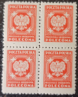 1953-54 Official Stamp. S.G No. O 806. Block Of 4 . M.N.H. - Servizio