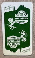 Speelkaart / Carte à Jouer - WITTMANN Bier (Landshut) GERMANY - Other & Unclassified