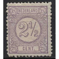 Niederlande 1876 Ziffern Im Kreis 33 A Ohne Gummierung - Neufs