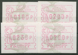 Finnland ATM 1993 Versandstelle PK-PF, Satz ATM 17 S2 Postfrisch - Vignette [ATM]