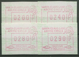 Finnland ATM 1994 SANTA CLAUS LAND ARCTIC CIRCLE Satz ATM 19.1 S 2 Postfrisch - Vignette [ATM]