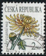 Tchéquie 2011 Yv. N°606 - Chrysanthème - Oblitéré - Used Stamps