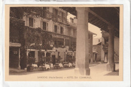 CPA :  14 X 9  -  SAMOENS  - Hôtel Du Commerce.  -  L.  VIOLLET,  Propr. - Samoëns