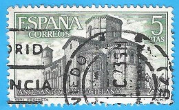España. Spain. 1971. Edifil # 2070. Año Santo Compostelano. Iglesia De San Martin. Fromista - Usados