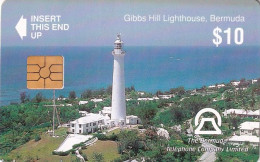 BERMUDA ISL. - Gibbs Hill Lighthouse(reverse B Without CN), Tirage %7000, Used - Bermuda