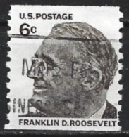 United States 1968. Scott #1305 (U) Franklin D. Roosevelt - Gebruikt