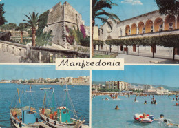 CARTOLINA  C18 MANFREDONIA,FOGGIA,PUGLIA-STORIA,MEMORIA,CULTURA,RELIGIONE,IMPERO ROMANO,BELLA ITALIA,VIAGGIATA 1978 - Manfredonia