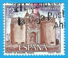 España. Spain. 1977. Edifil # 2422. Turismo. Puerta De Bisagra. Toledo - Oblitérés