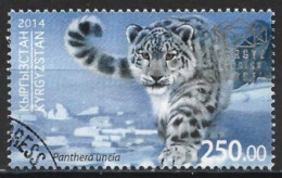 Kyrgyz Express Post 2014. Scott #4 (U) Wild Animal, Panthera Uncia - Kyrgyzstan