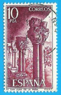 España. Spain. 1975. Edifil # 2299. Monasterio De San Juan De La Peña. Capiteles - Usados