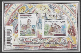 French Andorra 2010 - Romanic Bloc Mnh** - Unused Stamps