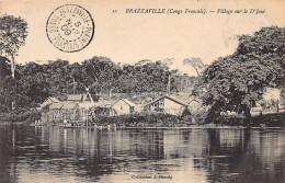Congo Brazzaville - Village Sur Le Fleuve Djoué - Ed. J. Haudy 11 - Other & Unclassified