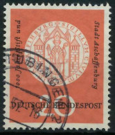 BRD BUND 1957 Nr 255 Gestempelt X3026DE - Oblitérés