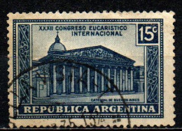 ARGENTINA - 1934 - CATTEDRALE DI BUENOS AIRES  - USATO - Gebruikt