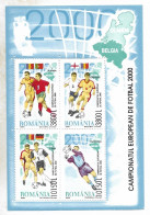 SOCCER EUROPEAN CUP  2000 ROMANIA MNH Complete Set - Ungebraucht