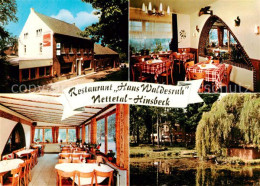 73868185 Hinsbeck Restaurant Haus Waldesruh Gastraum Parkanlagen Teich Hinsbeck - Nettetal