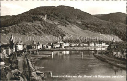 72077448 Bernkastel-Kues Panorama Mosel Mit Burgruine Landshut - Bernkastel-Kues