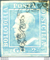 Sicilia. Ferdinando II 2 Gr. 1859. Usato. - Non Classés
