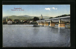 AK Deggendorf, Teilansicht An Der Donau  - Deggendorf