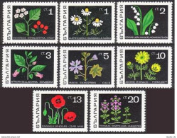 Bulgaria 1728-1735, MNH. Mi 1857-1864 Medical Plants 1969.Herbs:Medlar,Camomile, - Neufs