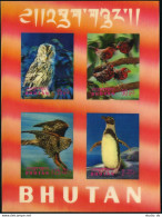 Bhutan 104-104G,104Ch, 104Gi, MNH. Mi 297-304,Bl.29-30. Birds 1969.3-D Stamps. - Bhoutan