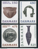 Denmark 953-956,MNH.Mi 1018-1021. Treasures Of National Museum,1992. - Unused Stamps