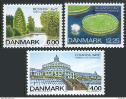 Denmark 1193-1195, MNH. Botanical Gardens, Copenhagen, 2001. - Neufs