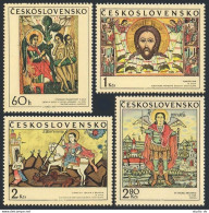 Czechoslovakia 1722-1725, MNH. Mi 1976-1979. Slovak Icons,16th-18th Century,1970 - Unused Stamps