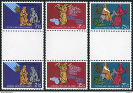 Cocos Isls 104-106 Gutter,MNH.Michel 104-106 Christmas 1982.Immanuel,Angel, - Isole Cocos (Keeling)