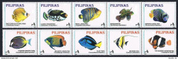 Philippines 2402 Aj Strips, 2403-2404 Sheets, MNH. Fish, ASEANPEX-1996. - Philippines