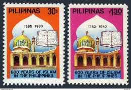 Philippines 1461-1462,MNH.Michel 1353-1354. Islam In Philippines,600th Ann,1980. - Philippines