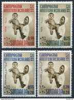 Somalia B52-B53,CB11-CB12,MNH. Michel 336-339. Fight Against Tuberculosis, 1957. - Somalia (1960-...)