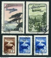 Russia C91-C94A,C, CTO. Mi 1749A,1760-1762, 1762C. Plane Over River, Mountain.  - Used Stamps