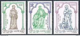 Vatican 993-995,MNH.Michel 1158-1160. St Anthony,St John Of God,St Philip Neri. - Ungebraucht