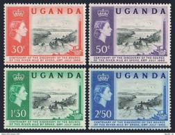 Uganda 79-82, MNH. Michel 69-72. Source Of The River Nile, 1862. Ripon Falls. - Uganda (1962-...)