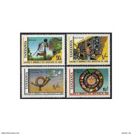 Tanzania 181-184,184a Sheet,MNH. Postal Conference,1981.Raider,Carrier Pigeon, - Tanzanie (1964-...)