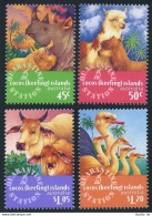 Cocos Isls 319-322,MNH.Michel 346-349. Animals Imported Into Australia,1996. - Cocos (Keeling) Islands