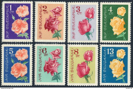 Bulgaria 1210-1217, MNH. Michel 1300-1307. Roses 1962. - Unused Stamps