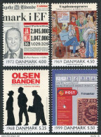 Denmark 1181-1184, MNH. The 20th Century, 2000. Denmark Into European Community, - Ungebraucht