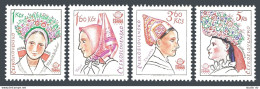 Czechoslovakia 2126-2129, MNH. Mi 2387-2390. PRAGA 1978. Folk Costumes, 1977. - Unused Stamps