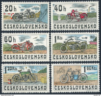 Czechoslovakia 2018-2023, MNH. Michel 2272-2277. Motorcycles, 1975. - Neufs