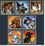 Mongolia 1412-1418,MNH.Michel 1675-1681. Dogs 1984.Collie,German Sheepdog,Puppy, - Mongolia