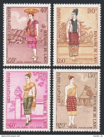 Laos 235-236, C101-C102, MNH. Michel 354-357. National Costume, 1973. - Laos