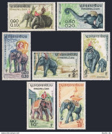 Laos 41-47, MNH. Michel 74-80. Elephants 1958. - Laos