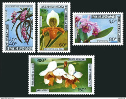 Laos 230-232, C89, MNH. Michel 337-340. Orchids 1971. - Laos