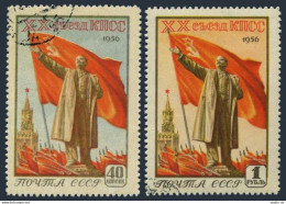 Russia 1797-1798,CTO.Michel 1805-1806. Communist Party 20th Cong.Lenin,Kremlin. - Oblitérés